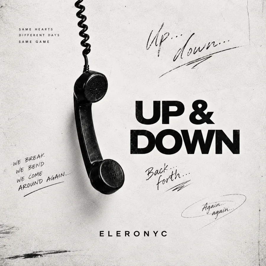 UP & DOWN — cover art by ELERONYC